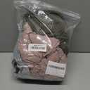 Liu & Qu Breastfeeding Shirts 4 Pack Long Sleeve Women Causal Nursing Tops Double Layer Pumping Shirt (X-Large, Khaki+Light Grey+Green+Black)