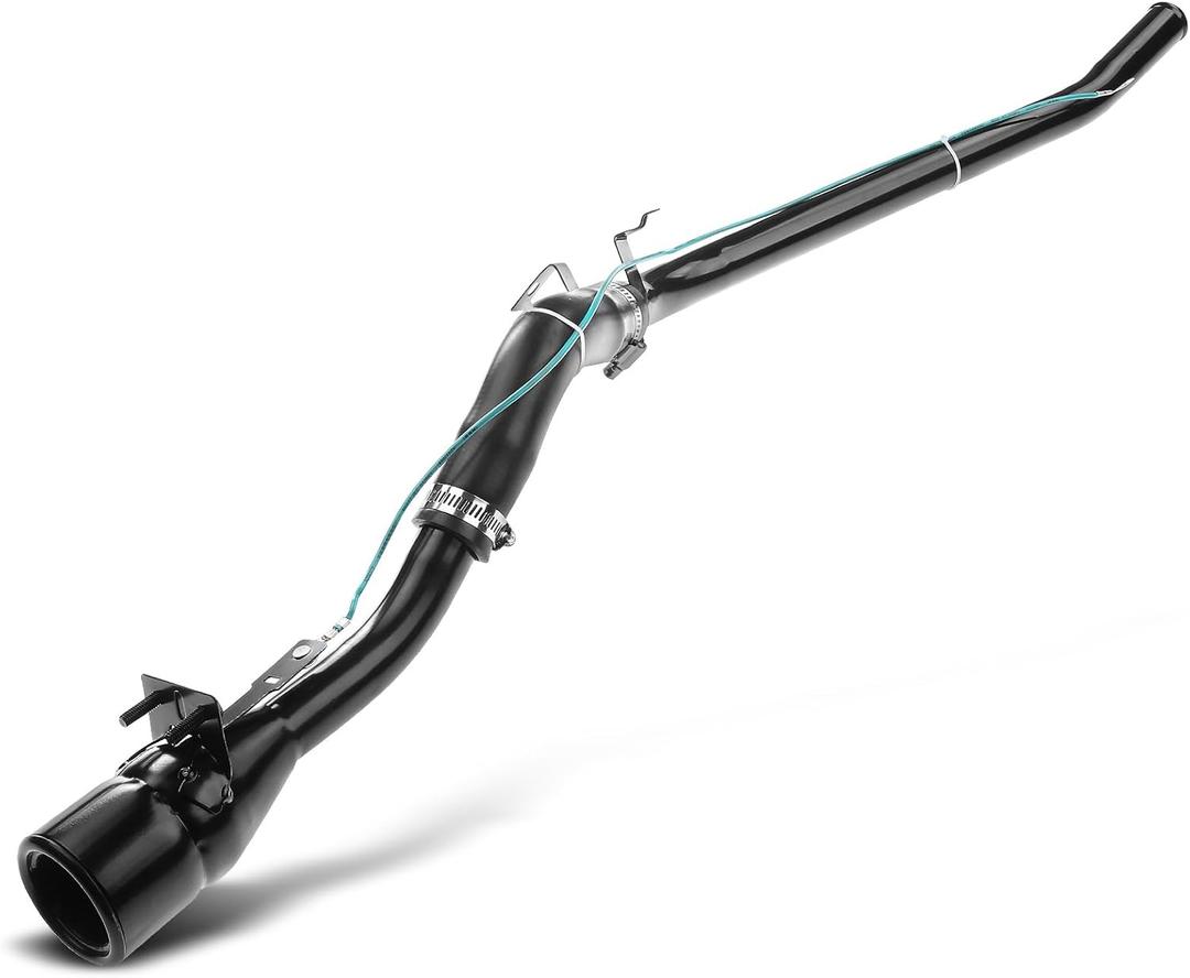 A-Premium Fuel Tank Filler Neck Pipe Hose Compatible with Chevrolet Trailblazer & GMC Envoy 2002-2004 & Buick Rainier & Oldsmobile Bravada 2002-2004, Gas, Replace# 15038562, 15110381