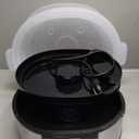 FOHERE Food Steamer for Cooking,13.7QT Vegetable Steamer with Stackable 3 Tiers BPA-Free Baskets,800W Electric Steamer Pot 60-Minute Timer, 24H Delay Start Timer for Veggies Seafood Rice