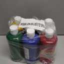 Cra-Z-Art Washable Poster Paint Bulk, Assorted Colors 16oz each bottle, 6 Count