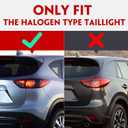 Huray Right Tail Light Fit for Mazda CX-5 2013-2016 Taillight Tail lamp Brake Lamp Replacement for MA2805111, Passenger Side RH Outer