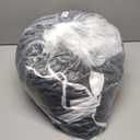 YAAPSU Chunky Knit Throw Blanket for Couch, 51"x63", 100% Hand Knitted Thick Cable Knit with Cozy Jumbo Chenille Yarn, Soft Large Rope Knot Crochet Blankets for Sofa Bed Living Room Dcor, Black Grey