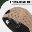 AOPREL Baseball Cap Breathable Mesh Golf Hat Quick Dry Adjustable Baseball Hats for Men and Women Sport Running Workout Size: Large-X-Large