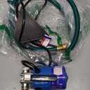 Water Transfer Pump, 115V 1/10 HP 330 GPH Electric Utility PumpWith ON/OFF Switch And 2 * 6 Feet Water Hoses Kit.