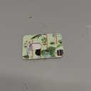 for Magsafe Magnetic Phone Wallet, Cat Magnetic Credit Card Holder Case, Tropical Leaf Slim RFID Vegan Leather Magnet Wallet Women, Stick on Back for iPhone 16 15 14 13 12 Pro Promax, 3 Cards