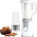 40oz Nut Milk Maker, Filterless Milk Machine with 8 Stainless Steel Blades  MultiFunction PlantBased Milk Maker and DairyFree Beverages