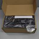 Cisily Sponge Holder for Kitchen Sink, Sink Caddy Organizer with High Brush Holder, Kitchen Countertop Organizers and Storage Essentials, Rustproof 304 Stainless Steel (Black, 9.25)