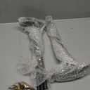 Floating Shelf Brackets, 8 inch Hidden Shelf Brackets Heavy Duty Blind Shelf Support, 150LBS Load Capacity, 6 Pack Floating Shelf Hardware for DIY Wood Wall Floating Shelves