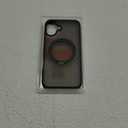 TORRAS 360 Rotatable Magnetic Ring for iPhone 16 Plus Case, Fit for MagSafe with Stand Ring Holder, 16FT Military Grade Shockproof Translucent Back Case for iPhone 16 Plus Phone Case Ostand, Black