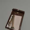 Wearlizer Thin Glitter Leather Compatible with Apple Watch Leather Bands Women 38mm 40mm 41mm 42mm 44mm 45mm 46mm 49mm for iWatch Series 11 10 9 8 7 6 5 4 3 SE/Ultra 3 2 1 Slim Bling Glistening Strap