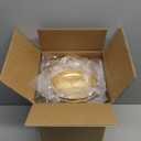 VIVIRENOIR 10 Pcs Compote Bowl Vases for Centerpieces Urn Vase, Metal Small Pedestal VaSe Gold Pot, Flower Arrangement for Wedding Anniversary Party Home Decor