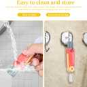 12pcs 4 in 1 Cup Lid Gap Cleaning Brushs+Straw Cleaner Brush, Multifunctional Cleaning Brush Lids Cleaning Brush Tool Water Bottle Lid Cleaner Home Kitchen Cleaning Tools