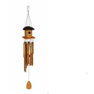 Bambeco 34in Birdhouse Bamboo Chime