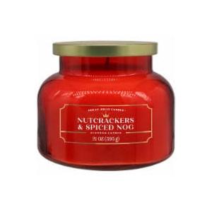 FragrancesHolly Jolly Candle Limited Edition Nutcrackers & Spiced Nog Jar Candle 21oz