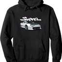 JDM MkIV Supra 2JZ Street Racing Drag Drift Pullover Hoodie, Black