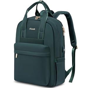LOVEVOOK Laptop Backpack for Women, 17 Inch Travel Laptop Bag with USB Port, Waterproof Computer Backpack Purse for Work Teacher Nurse, Durable Casual Daypack