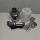 Mueller Multistick 800W 4-in-1 Immersion Blender Handheld, 12 Speed Hand Mixer - Turbo Boost, Heaviest Duty Copper Motor, Titanium Blades Hand Blender, Milk Frother Wand, Whisk, Beaker, Chopper, Grey