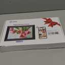 Uhale Digital Picture Frame 32GB Storage 10.1 Inch WiFi Electronic Photo Frames SD Card Slot IPS Touch Screen HD Display Auto Rotate Slideshow Share Videos Photos Instantly Send Wishes Remotely (Black)