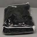 SOMTHRON Men's Winter Trench Coat Lapel Single Breasted Slim Fit Wool Blend Overcoat Jacket Long Pea Coat (Medium, Black)