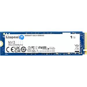 Kingston NV3 1TB M.2 2280 NVMe SSD | PCIe 4.0 Gen 4x4 | Up to 6000 MB/s | SNV3S/1000G