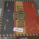 6in Mens Moc Toe Steel/Soft Toe Work Boots for Men,Comfortable Mens Safety Work Boots,Oil/Slip Resistant,Indestructible Steel Toe Shoes Industrial Construction Boot (Size 11)