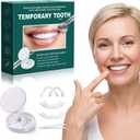Temporary Snap-On Smile Covers for Men & Women Reusable Cosmetic Teeth Covers, Dental Veneers, Comfortable Fit, Non-Medical Smile Accessory