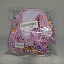 Tainehs Women's Two Piece Bikini Sets O Ring Front Top Ditsy Floral Triangle Swimsuits Cheeky Bathing Suit, Size Medium, Floral Pink