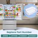 MAN63948504 Refrigerator Door Bin, Bin Basket Shelf Compatible with lg Refrigerator LFCC22426S, LFXS26973S, LFXC22526D, Replace 4976934 AP7176180 PS16662677 EAP16662677