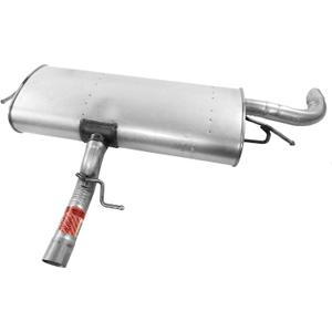 Walker Quiet-Flow SS 50072 Direct Fit Exhaust Muffler Assembly 2.25" Inlet (ID) 2.25" Outlet (OD) for Chevrolet Equinox