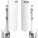 Point to Point Wireless Bridge with Mounts for Starlink Internet Extension, 1000Mbps 3KM 5.8G Network WiFi Extender with 14dBi Antenna for Starlink Mini, Gen 3 Router, Gigabit RJ45 LAN Port, 2-Pack