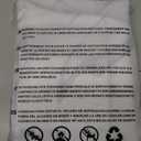 Ruelvth Stall Shower Curtain, White Marble Small Bathroom Curtain Modern Abstract Waterproof Shower Curtain Set with Hooks, 36x72 Inch