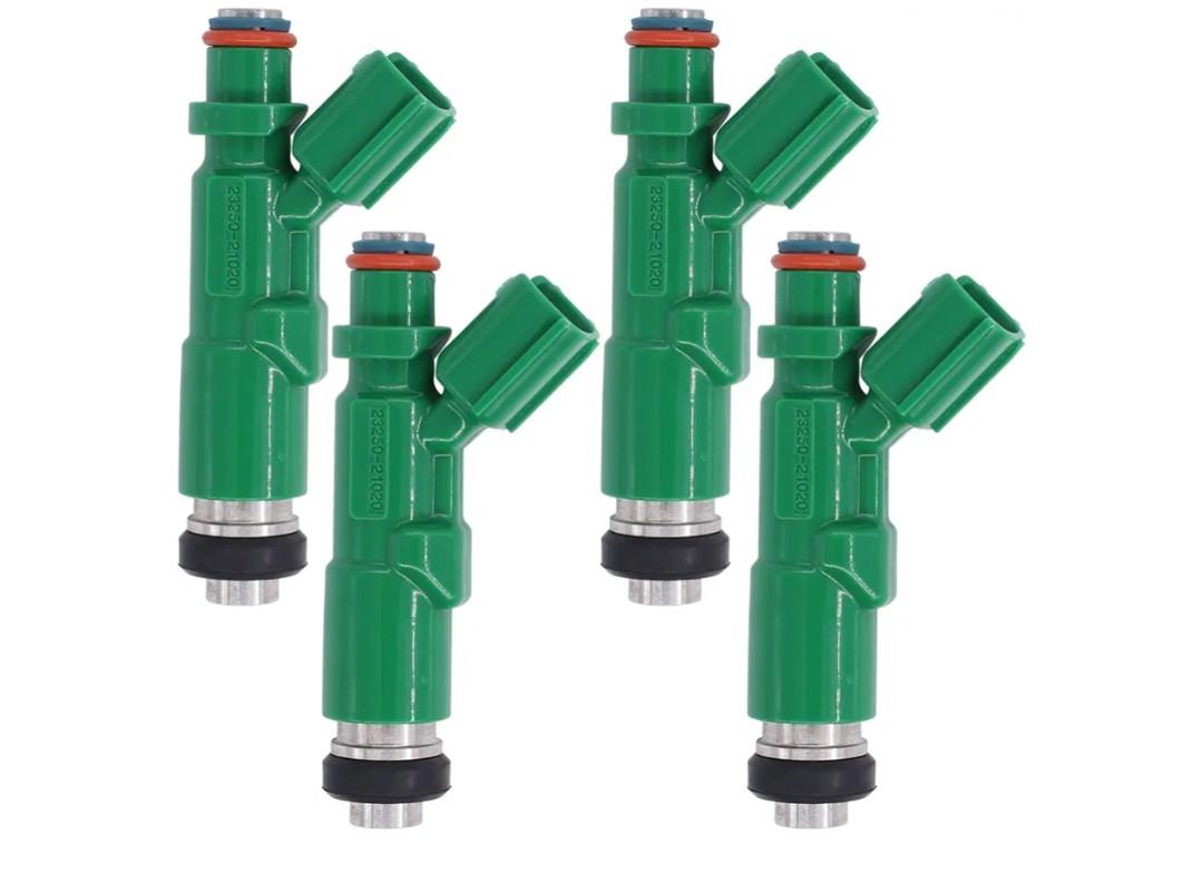 NewYall 4Pcs Fuel Injector for Toyota Prius 2001-2009 Echo 2000-2004 Scion xA xB 2004-2006 23250-21020 842-12234 FJ343 23209-21020
