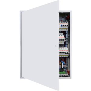 VEVOR Access Panel for Drywall, 33.2 x 25.2 in Galvanized Steel Access Door, Easy Install Hinged Service Panel with Screwdriver Latch, for Ceiling Plumbing Electrical, 24.4 x 32.4 in Cutout Size White