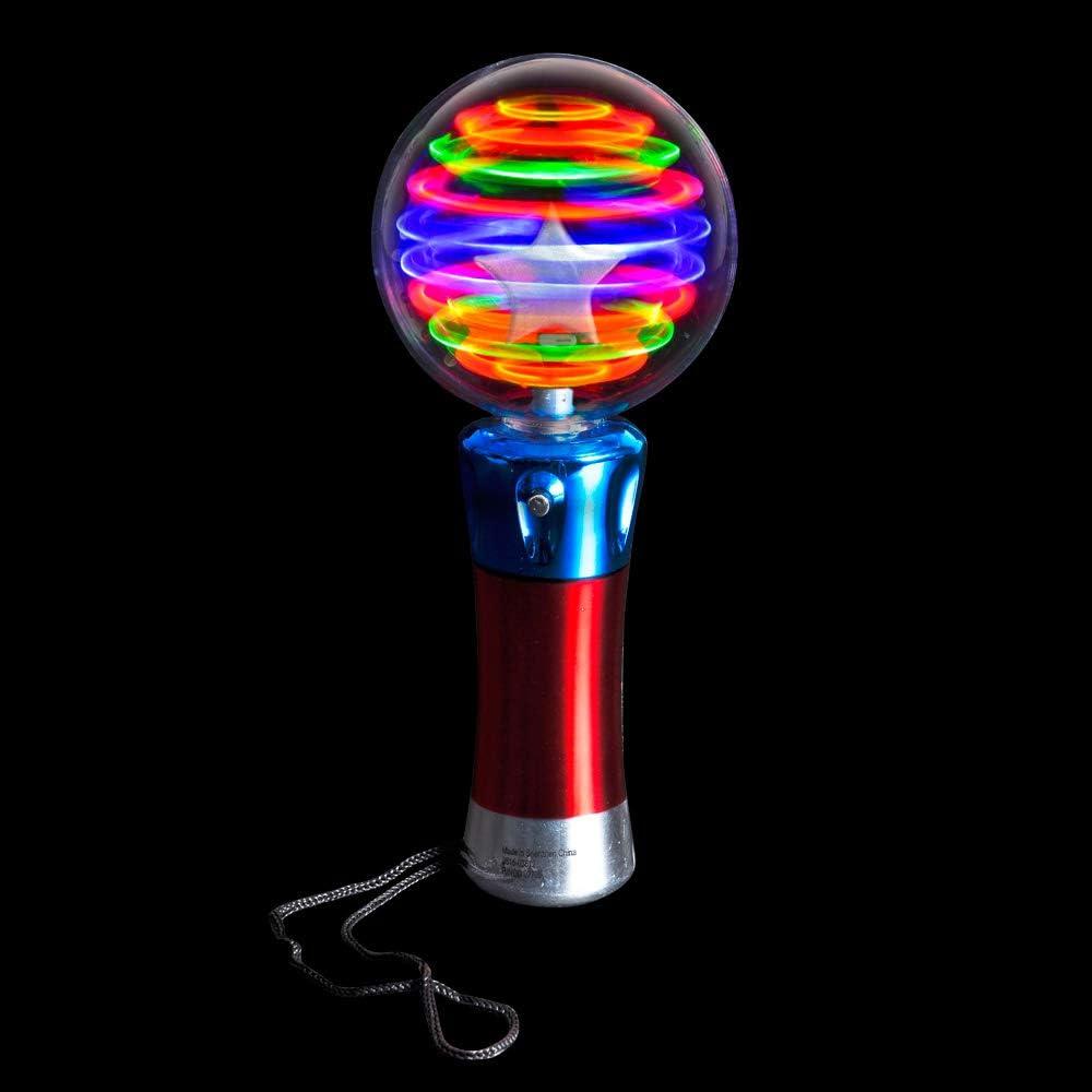 Rhode Island Novelty Light-up Magic Ball Wand, One Piece