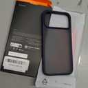 TORRAS Shockproof for iPhone 17 Pro Max Case with Camera Control Button, [12FT Military Grade Drop Protection] Enhanced Grip & Soft Touch Translucent Slim 17 Pro Max Case [3 colors Buttons], Deep Blue