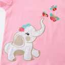 Toddler Girls Summer Outfit Cotton Flutter Sleeve Tank Top and Shorts Cute Clothing Set Size 2T 3 7Y (Pink)