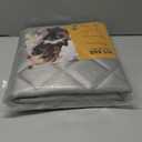 Dog Bed Mat, Soft Foam Kennel Pad Washable Pet Dog Crate Pad with Anti-Slip Bottom for Small/Medium Dogs, Grey 35"x24" (Gray)