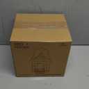 Kingsyard Metal Bird Feeder for Outdoors Hanging, 3 lbs Seed Feeder, Wild Bird Feeders for Garden Cardinal Finch Bluebird, Easy to Fill & Clean, Red