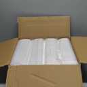 TYPLASTICS 55 Gallon Clear Trash Can Liners - 36" x 60" - High Density Garbage Bags - Case of 200 - Multipurpose for Office, Outdoor, Recycling, Industrial and Commercial (1 Count (Pack of 200))