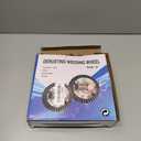 8'' Steel Wire Wheel Brush Weed Trimmer Head for Most Straight-Shaft String Trimmer & Brush Cutter & Weed Eater & Weed Wacker (with 2 Kinds of Blade Adapter Kit)