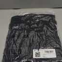 Yousify Womens Asymmetric V Neck Shirts Long Sleeve Fall Dressy Casual Button Down Tunic Tops Business Loose Fit Blouses (X-Large, Black)