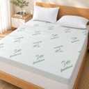 SheRest Cooling Firm Memory Foam Mattress Topper 3 Inch King Size