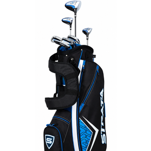 Callaway Golf Men's Strata Complete 9 Piece Package Set (Blue, 9 Piece (Strata), Men;s, Right Hand)