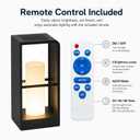 18-Inch Outdoor Solar Lanterns Waterproof IP65，LED Floor Lamp