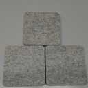 Nicunom 3 Pack Needle Felting Mat, Natural Wool Needle Felting Pad, 6x6x1 inch Felting Block for DIY Craft Felting Wool Projects, Thick and Firm