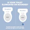 Jool Baby Quick Flip Toilet Seat with Built-in Potty & Splash Guard for Toddler Training, Slow Close (Round)