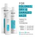 Nioxin System 3 Scalp + Hair Thickening Conditioner for Colored, Dry, & Damaged Hair with Light Thinning | Maintain Vibrant Color | Strengthen & Nourish with Niacinamide & Biotin | Promotes Vitality