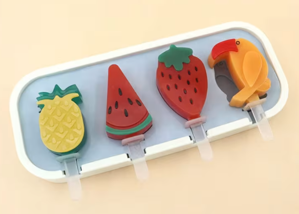 Silicone Fruit Pop Mold 2 Pack