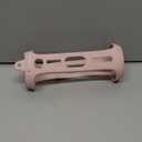 LTGEM Silicone Carrying Travel Case Compatible with JBL FLIP 5 Waterproof Portable Speaker with Extra Carabiner - Pink