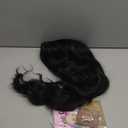 Black Wig for Women Long Wavy Black Wig Middle Part 26 Inch Wigs Heat Resistant Synthetic Wig for Daily Use